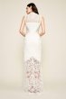 Corded Lace Tank Wedding Dress with Sheer Details BBU18020LBR