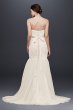 Strapless Lace Trumpet with Tulle Skirt KP3765
