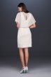 Short Sequin V-Neck Dress with Blouson Bodice MD2E202200