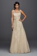 Wedding Dress with Plunging Neckline MS251151