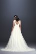 Plunging Sequin Tulle Ball Gown Wedding Dress SV821