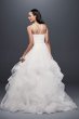 Floral Sequin Ball Gown with Horsehair Trim Collection V3901