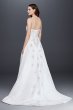 Strapless A-line Wedding Dress with Side Drape Collection V9665