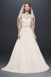 Illusion Lace Tank Wedding Dress with Tulle Skirt Collection WG3711