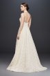 Plunging Lace Halter Ball Gown Wedding Dress WG3844
