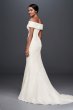 Off-the-Shoulder Mikado Trumpet Wedding Dress Collection WG3880