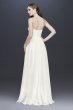 Eyelet Chiffon A-Line Wedding Gown WG3929