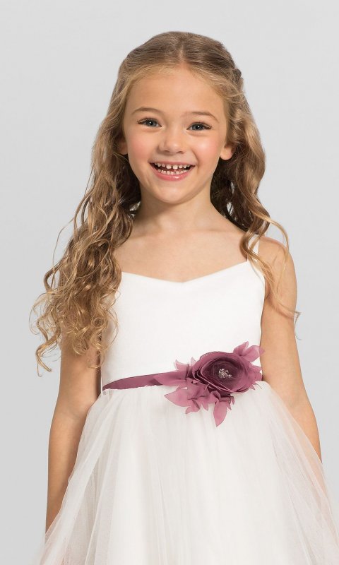 F5116 Ankle-Length Flower Girl Dress BJ-F5116