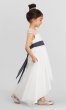 High-Low Ivory Flower Girl Dress BJ-F6517