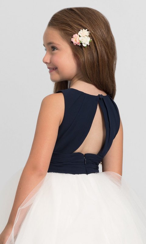 Long A-Line Flower Girl Dress BLF-F-116501