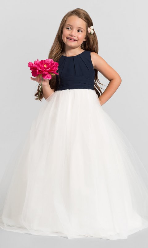 Long A-Line Flower Girl Dress BLF-F-116501