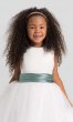 Girl High-Neck Flower Girl Dress DG-FL4002