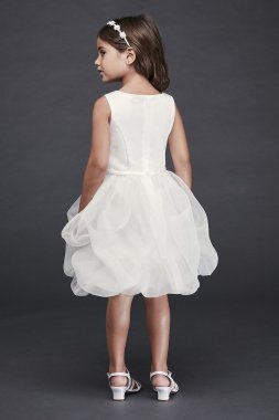 Sequin-Bodice Flower Girl Dress BJ-F6417