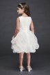 Organza Bubble Skirt Flower Girl Dress CR1391