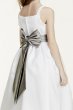 Satin Tea-Length Ball Gown with Spaghetti Straps H1227