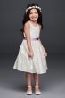 Illusion Lace Tie-Back Halter Flower Girl Dress OP237