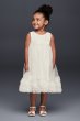 3D Pearl Blossom Tulle Flower Girl Dress OP245