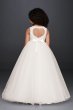 Ball Gown Flower Girl Dress with Heart Cutout RK1368