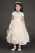 Lace and Organza Pick-Up Flower Girl Dress RK1380