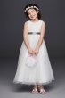 Tulle and Lace Flower Girl Dress with Heart Cutout RK1384