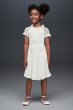 Floral Lace High Neck A-Line Flower Girl Dress S3887D02H817