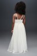 Beaded Tulle Double Strap A-Line Flower Girl Dress SC443D01MTAT