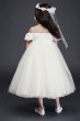 Off the Shoulder Lace and Tulle Flower Girl Dress WG1405