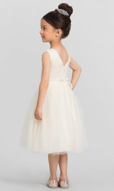 Short Rosalie Flower-Girl Dress by JY-F-Rosalie