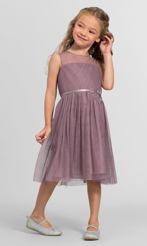 Zoe Flower Girl Dress by in Soft Tulle JY-F-Zoe