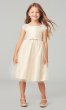 Short Petal Pink Tulle Flower Girl Dress SWK-SK621p