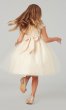 Short Petal Pink Tulle Flower Girl Dress SWK-SK621p