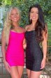 Rose Pink Lace Up Tight Homecoming Dress E202283011