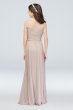 One Shoulder Mesh Junior Bridesmaid Dress JB9892