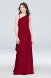 One Shoulder Georgette Junior Bridesmaid Dress JB9894