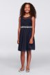 Illusion Neckline Party Dress with Jeweled Waist SC159D04MTASDS