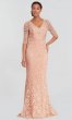 Long Lace Mother-of-the-Bride Dress with Sleeves AL-27241