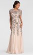 Taupe Long Mother-of-the-Bride Dress AP-091897240-TP