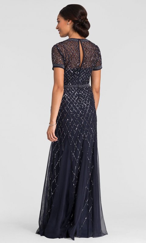 Navy Blue Mother-of-the-Bride Dress AP-091904940-N