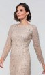 Long-Sleeve MOB Champagne Dress AP-AP1E205028-C