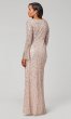 Long Sequin MOB Dress with Sleeves AP-AP1E205907