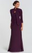 Mother-of-the-Bride Long Dress with Removable Jacket AX-125053