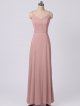 Long A-line Soft Mesh Bridal Party Dress for Bridesmaids AB202089