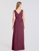 Mesh Tank Bridesmaid Dress With Lace Inset AB202118