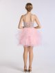 Shinning Ruffle Tulle Short Homecoming Dress AB202171