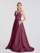 Modern A-line Satin Prom Gown with Pockets AB202165