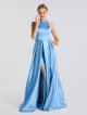 New Satin Walkthrough Prom Party Gown AB202168