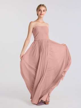 Convertible Long Mesh Style-Your-Way 6 Tie Bridesmaid Dress AB202044