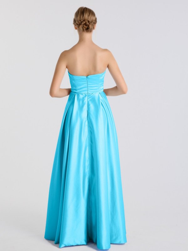 Modern Strapless A-line Prom Party Gown AB202166