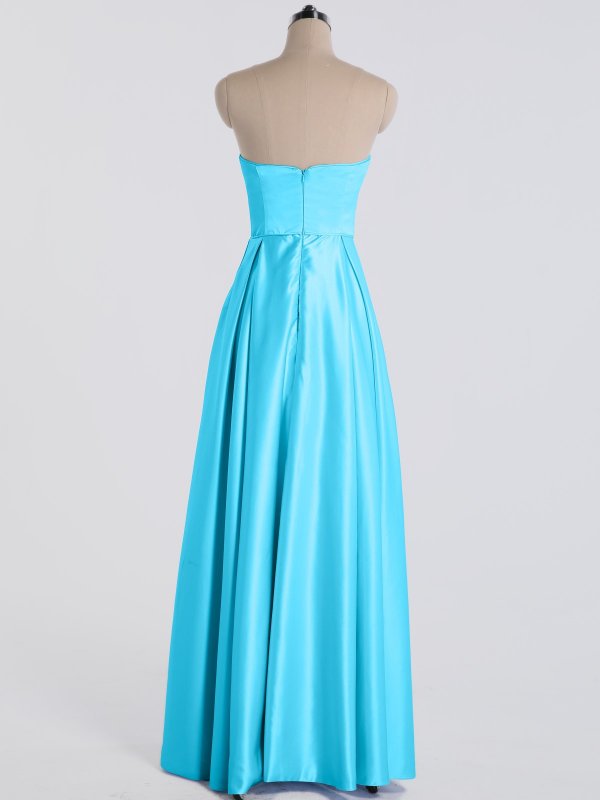 Modern Strapless A-line Prom Party Gown AB202166