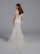 Beaded Lace Off-the-Shoulder Mermaid Wedding Dress AB202009